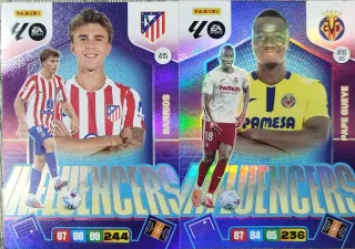 Cromos Panini Adrenalyn XL 25-26