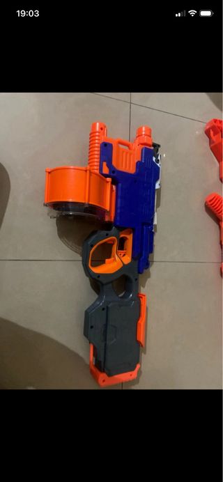 Nerf Elite Minigun con Tambor