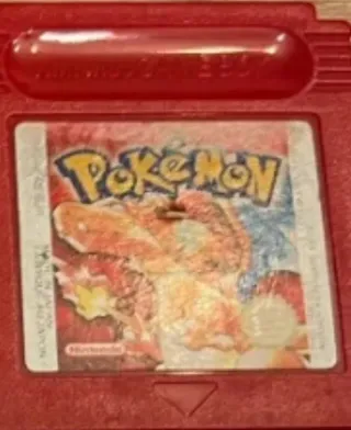 Pokémon Edición Roja Game Boy Nintendo