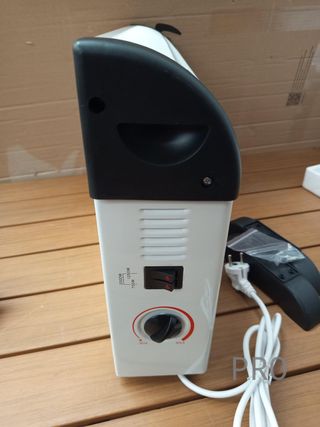 Calefactor portátil para interiores.