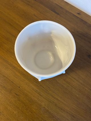 Portavelas Jonathan Adler Muse Cerámica Blanco