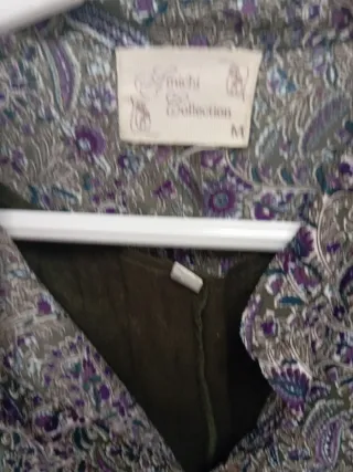 Vestido estampado floral talla M