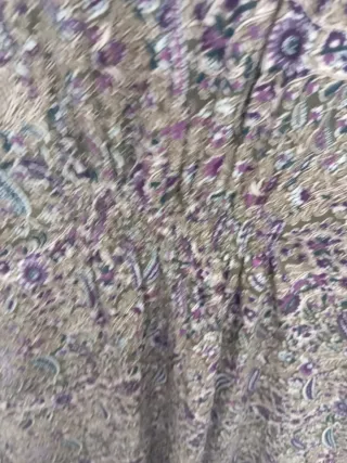 Vestido estampado floral talla M