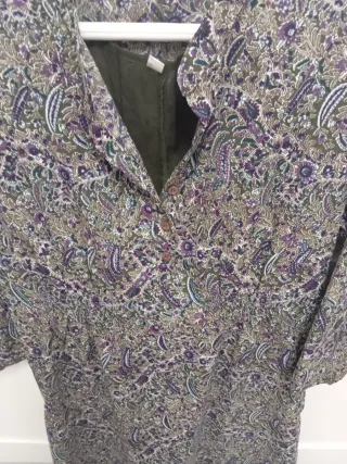 Vestido estampado floral talla M