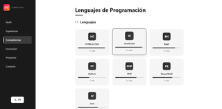 Creo tu Currículum Web (CV) y Dominio Profesional