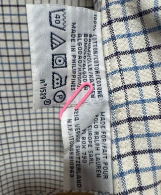 Camisa Polo Ralph Lauren cuadros hombre