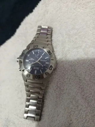 Reloj Sector Cronógrafo Acero Azul