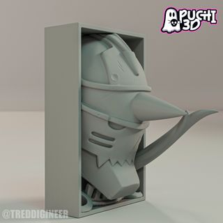 Sujetalibros Figura Alphonse Elric Soporte Libros