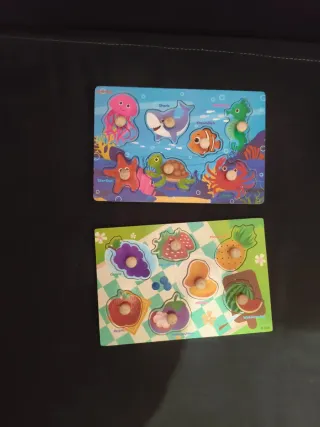 Puzzles de madera para bebés