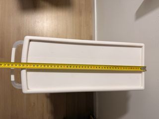 Carrito de almacenaje estrecho