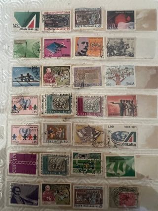 Francobolli Italia Lire Comemorativi cica 300