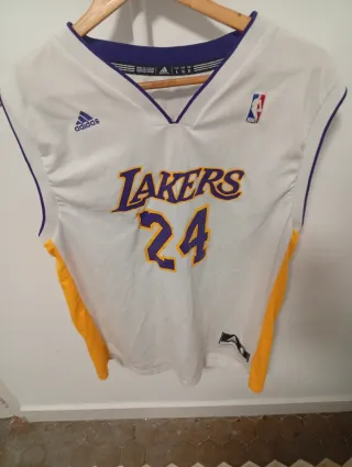 Camiseta Kobe Bryant 24 Lakers Adidas Talla L