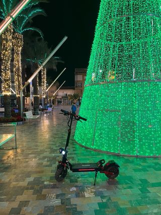 Patin eléctrico con luces