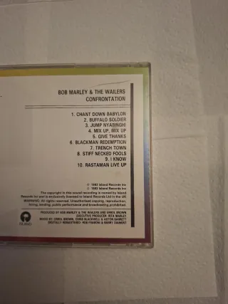 CD Bob Marley & The Wailers Confrontation