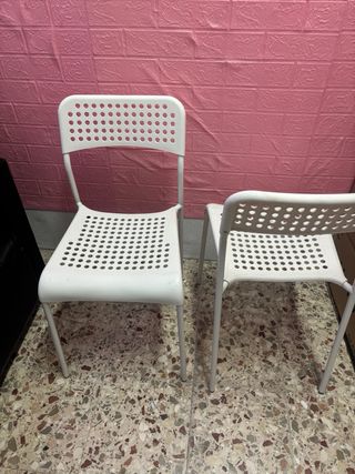 Sillas Ikea Blancas (2 unidades)