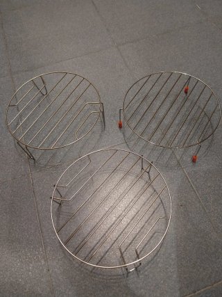 Platos, elevadores y base giratoria para
