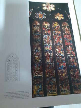 LIBRO LAS VIDRIERAS CATEDRAL DE LEON