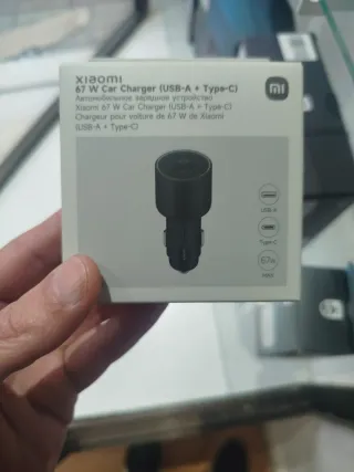 Xiaomi Cargador Coche 67W USB-A + Type-C