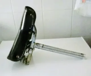 Sillín Bici Vintage Retro Negro