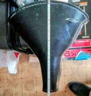 Sillín Bici Vintage Retro Negro