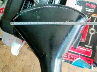 Sillín Bici Vintage Retro Negro