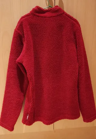 Sudadera polar roja