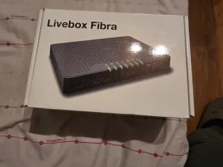 Routers Livebox Fibra Negro Orange