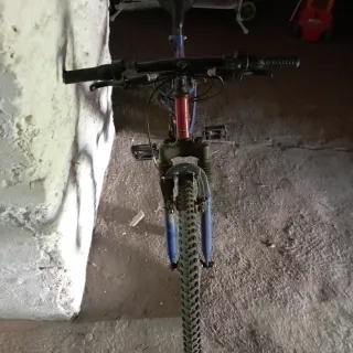 Bicicleta Montaña 24 Roja/Azul