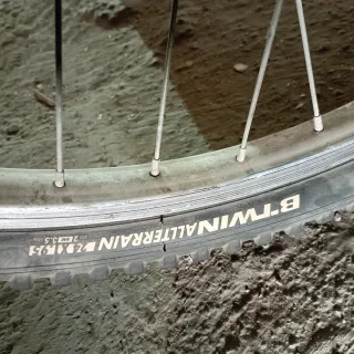 Bicicleta Montaña 24 Roja/Azul