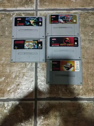 Cartucce Giochi Super Nintendo PAL