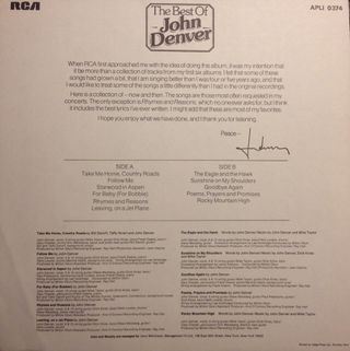 John Denver - The Best Of John Denver