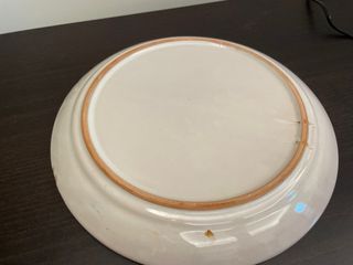 Piatto Gerbino ceramica artigianato siciliano