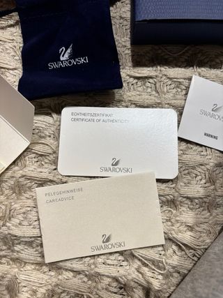 Collar Swarovski Plata