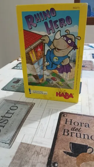 Juego de mesa Rhino Hero HABA