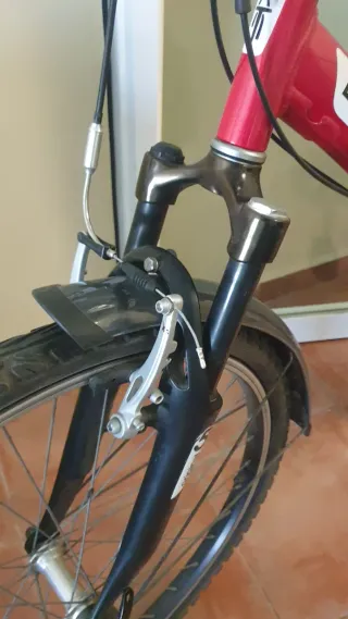 Bicicleta Btwin 26 Roja