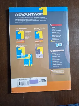 ADVANTAGE FOR BACHILLERATO 1. ST'S BOOK (2017)