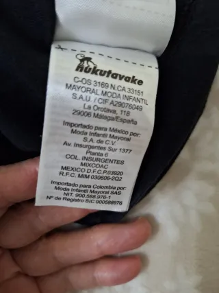 Camiseta niño NUKUTAVAKE 12 años