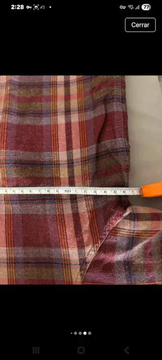 Camisa Hugo Boss Talla L Cuadros d354