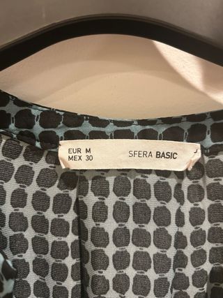 Camisa Sfera Basic Estampada Talla M