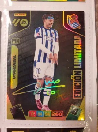 5 Cartas Panini Adrenalyn XL Edición Limitada