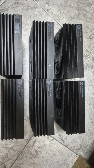 6 Iceriver KS0PRO con fallos y sin fuente.