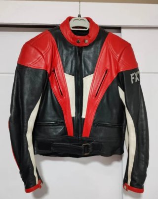 Cazadora Cuero Moto talla 36 FXT Mujer