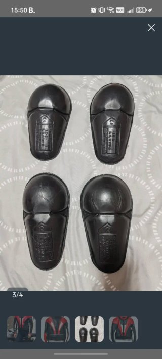 Cazadora Cuero Moto talla 36 FXT Mujer