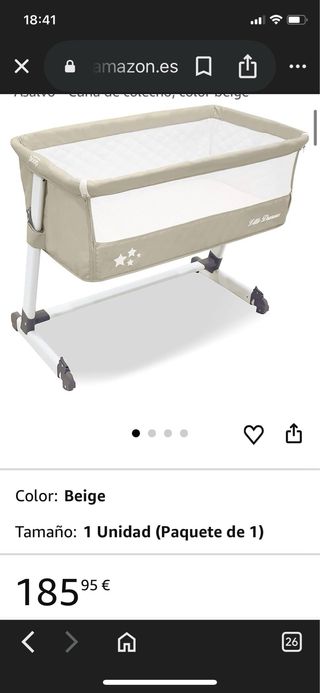 Minicuna + Cuna bebé