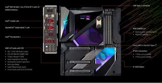 Placa Base Aorus Z590 Xtreme Waterforce