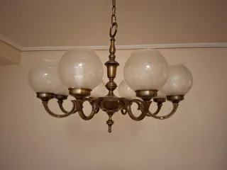 Lámpara de salón de 5 brazos