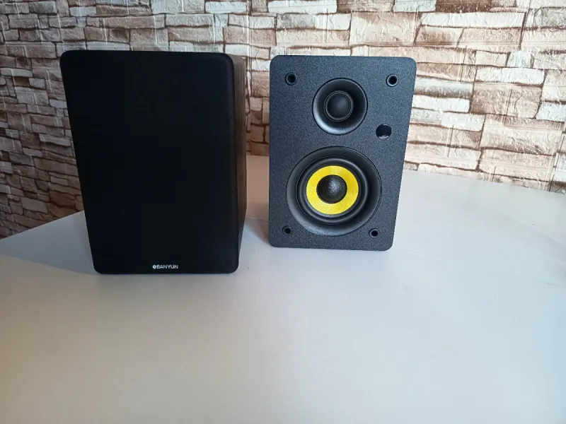 Altavoces Activos Negro y Amarillo afbeelding 4
