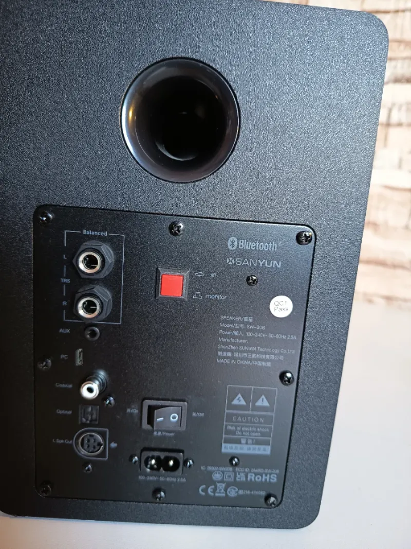 Altavoces Activos Negro y Amarillo afbeelding 7