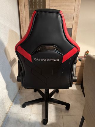 Silla Gaming GX Trust Negra y Roja
