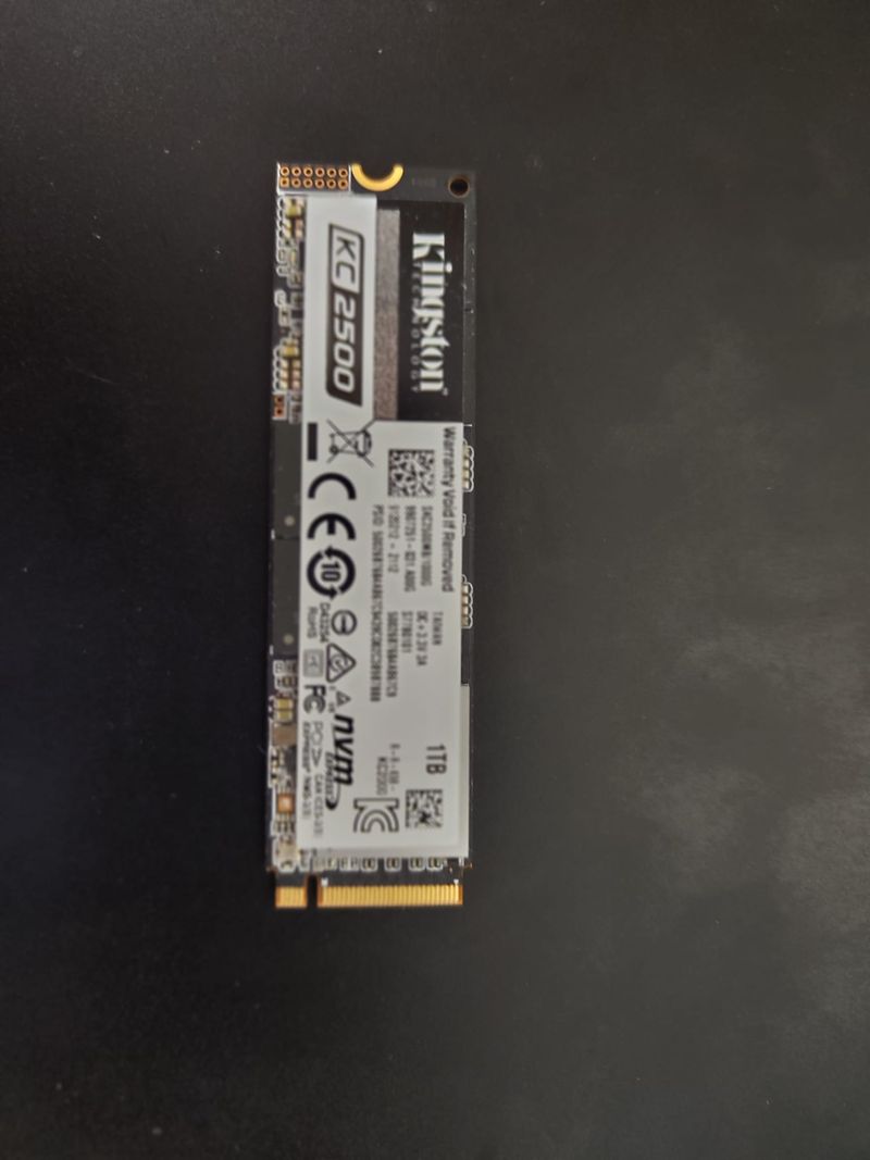 Kingston KC2500 1TB SSD NVMe PCIe M.2